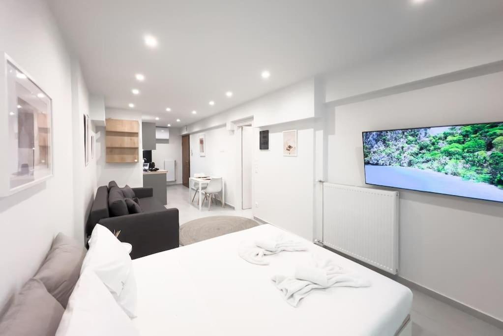 Luxury Studio With Garden Next To Acropolis Aten Exteriör bild