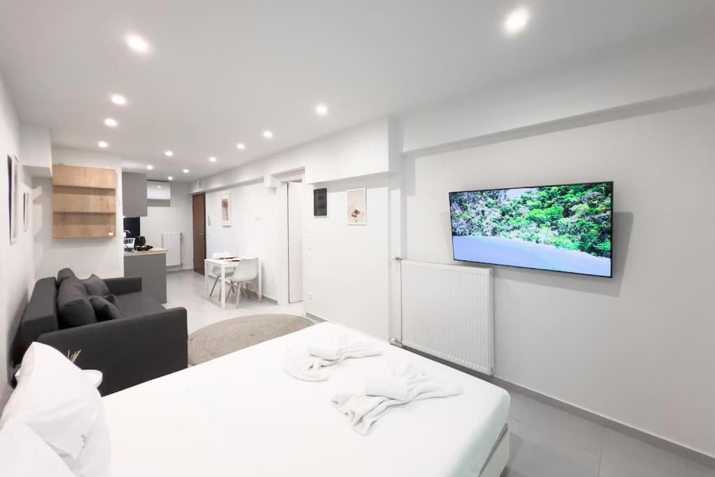 Luxury Studio With Garden Next To Acropolis Aten Exteriör bild