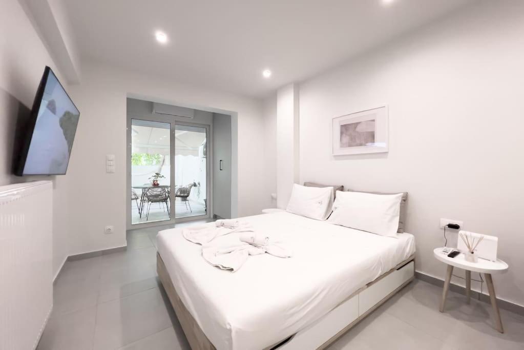 Luxury Studio With Garden Next To Acropolis Aten Exteriör bild